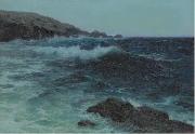 Lionel Walden Hawaiian Coastline France oil painting artist